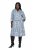 Ulla Popken 847643 Robe en jersey rayée Bleu marine - Robes en jersey - 