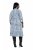 Ulla Popken 847643 Robe en jersey rayée Bleu marine - Robes en jersey - 