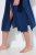 Ulla Popken 847654 Robe imprimée Bleu marine - Caftans - 