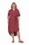 Ulla Popken 847797 Robe chemise Rouge rouille - Robes chemise - 