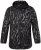 Jay-Pi 847852 Veste outdoor ultra-légère à imprimé réfléchissant Noir - Vestes - Vestes Homme Grandes Tailles