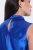 Ulla Popken 847862 Robe en satin Bleu roi - Robes d'été - Robes d'été grande taille