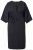 Ulla Popken 847909 Robe mi-longue fleurie Noir - Robes midi - Robes midi grande taille