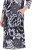 Ulla Popken 847972 Robe en maille fleurie Blanc - Robes en maille - 
