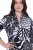 Ulla Popken 847972 Robe en maille fleurie Blanc - Robes en maille - 