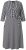 Ulla Popken 848052 Robe mi-longue rayée à ceinture à nouer Noir - Robes midi - Robes midi grande taille