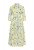Ulla Popken 848081 Robe chemise rayée Blanc - Robes maxi - Robes maxi grande taille