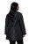 Ulla Popken 848099 Blazer fleuri en jacquard à boutonnage caché Noir - Blazers - Blazers grande taille pour femme