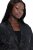 Ulla Popken 848099 Blazer fleuri en jacquard à boutonnage caché Noir - Blazers - Blazers grande taille pour femme