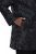 Ulla Popken 848099 Blazer fleuri en jacquard à boutonnage caché Noir - Blazers - Blazers grande taille pour femme