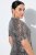 Ulla Popken 848137 Robe à sequins à imprimé animal Beige - Robes de soirée - Robes de soirée grande taille