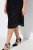 Ulla Popken 848140 Robe à sequins Noir - Robes de soirée - Robes de soirée grande taille