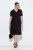Ulla Popken 848140 Robe à sequins Noir - Robes de soirée - Robes de soirée grande taille