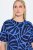 Ulla Popken 848162 Robe mi-longue imprimée Bleu marine - Robes midi - Robes midi grande taille