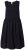Ulla Popken 848305 Robe mi-longue sans manches à col V Noir - Robes midi - Robes midi grande taille