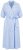 Ulla Popken 848467 Robe portefeuille rayée à poches Bleu clair - Robes midi - Robes midi grande taille