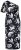Ulla Popken 848510 Robe mi-longue fleurie Noir - Robes midi - Robes midi grande taille