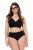 Ulla Popken 848693 Boxers en dentelle Noir - Culottes - 