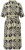 Ulla Popken 848789 Robe mi-longue imprimée à poches Bleu marine - Robes midi - Robes midi grande taille