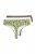 Ulla Popken 848826 Strings à imprimé animal lot de 3 Taupe - Culottes - 
