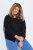 Ulla Popken 848940 Blouson Noir - Vestes - Vestes femme grande taille