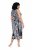 Ulla Popken 848948 Robe à imprimé animal Noir - Robes d'été - Robes d'été grande taille