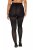 Ulla Popken 849050 Collant à carreaux Noir - Collants & chaussettes - 
