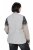 Ulla Popken 849221 Gilet matelassé à col côtelé Gris - Gilets sans manches - 