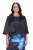 Ulla Popken 849457 Boléro Noir - Vestes - Vestes femme grande taille