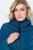 Ulla Popken 849472 Veste matelassée Pétrole - Vestes - Vestes femme grande taille
