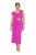 Ulla Popken 849508 Robe de soirée Lilas - Robes de soirée - Robes de soirée grande taille