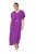 Ulla Popken 849533 Robe de soirée Rouge baie - Robes de soirée - Robes de soirée grande taille
