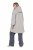 Ulla Popken 849552 Manteau matelassé Gris - Manteaux - Manteaux femme grande taille