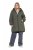Ulla Popken 849552 Manteau matelassé Vert olive - Manteaux - Manteaux femme grande taille