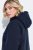 Ulla Popken 849619 Veste HYPRAR imperméable doublée teddy Bleu marine - Vestes - Vestes femme grande taille