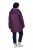 Ulla Popken 849619 Veste de pluie Violet foncé - Vestes - Vestes femme grande taille