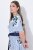 Ulla Popken 849662 Robe chemise fleurie Blanc cassé - Robes midi - Robes midi grande taille