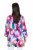 Ulla Popken 849728 Blazer fleuri en lin mélangé Blanc - Blazers - Blazers grande taille pour femme