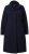 Ulla Popken 849803 Manteau stretch à col haut Bleu marine - Manteaux - Manteaux femme grande taille