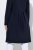 Ulla Popken 849803 Manteau stretch à col haut Bleu marine - Manteaux - Manteaux femme grande taille