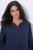 Ulla Popken 849856 Robe à volants Bleu marine - Robes midi - Robes midi grande taille