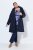 Ulla Popken 849908 Veste de pluie Bleu marine - Vestes - Vestes femme grande taille