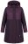 Ulla Popken 849908 Veste de pluie Bordeaux - Vestes - Vestes femme grande taille