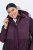 Ulla Popken 849908 Veste de pluie Bordeaux - Vestes - Vestes femme grande taille