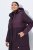 Ulla Popken 849908 Veste de pluie Bordeaux - Vestes - Vestes femme grande taille