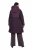 Ulla Popken 849908 Veste de pluie Bordeaux - Vestes - Vestes femme grande taille