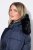 Ulla Popken 850041 Manteau matelassé Bleu marine - Manteaux - Manteaux femme grande taille