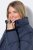 Ulla Popken 850041 Manteau matelassé Bleu marine - Manteaux - Manteaux femme grande taille