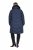 Ulla Popken 850041 Manteau matelassé Bleu marine - Manteaux - Manteaux femme grande taille