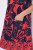 Ulla Popken 850175 Robe en jersey imprimée Corail - Robes en jersey - 